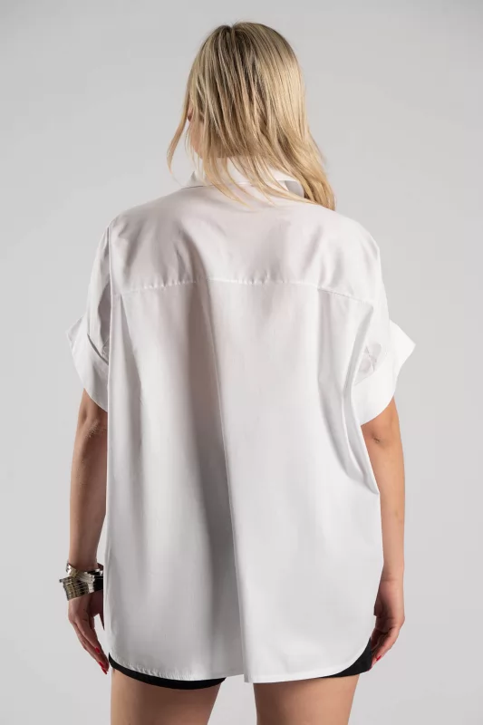 Πουκάμισο Στρας Φοίνικες Cotton