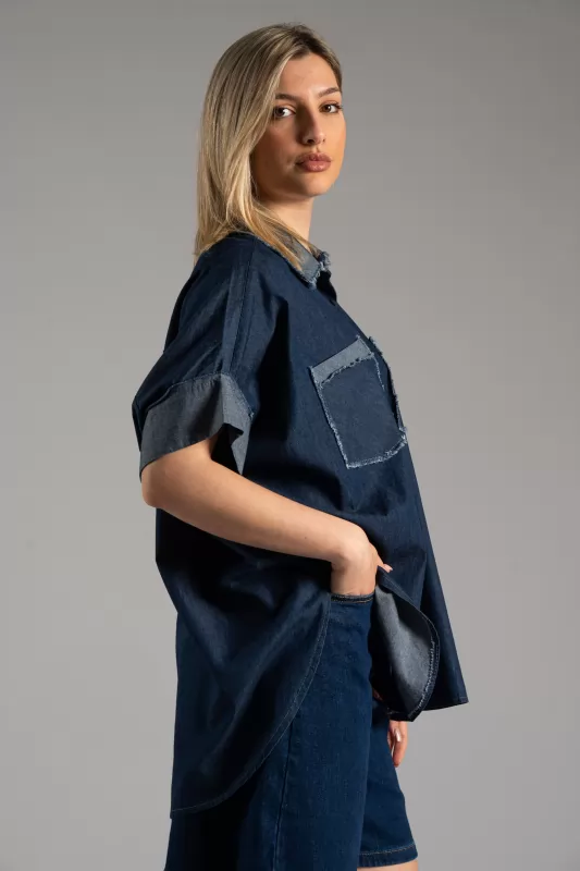 Shirt Pocket Ruffles