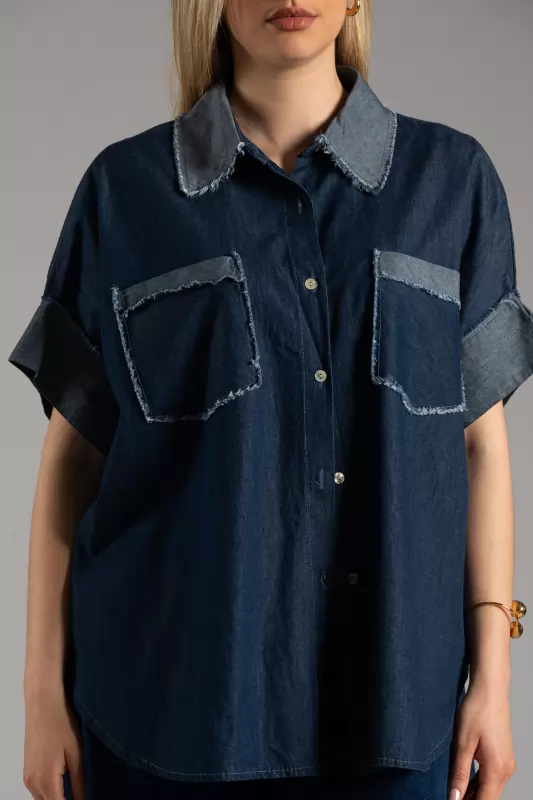 Shirt Pocket Ruffles