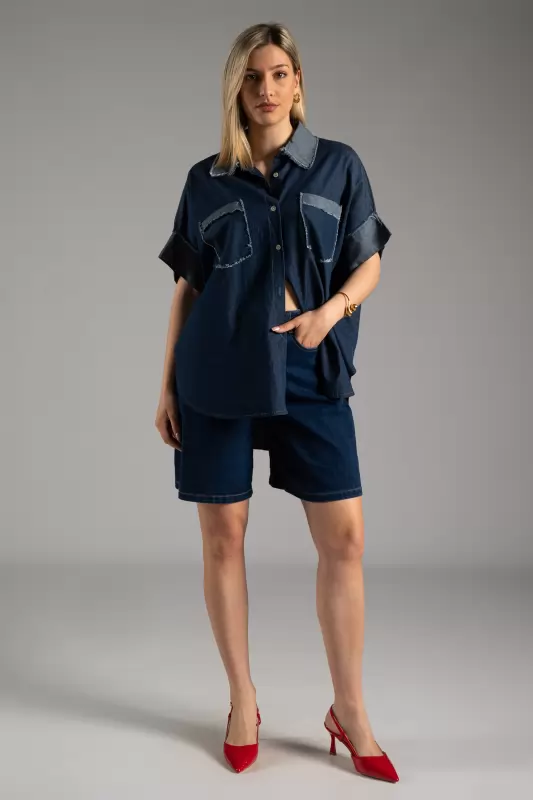 Shirt Pocket Ruffles