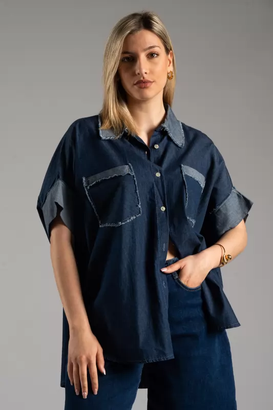 Shirt Pocket Ruffles