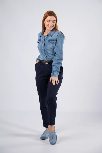 Denim shirt Denim Blue