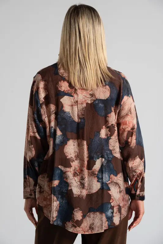 Shirt Cotton Big Flowers