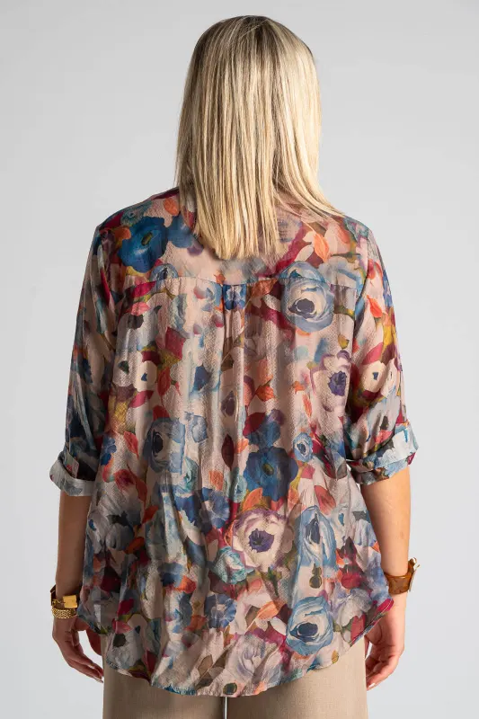 Cotton Floral Shirt