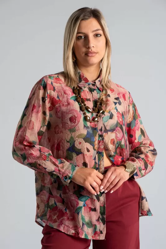 Cotton Floral Shirt