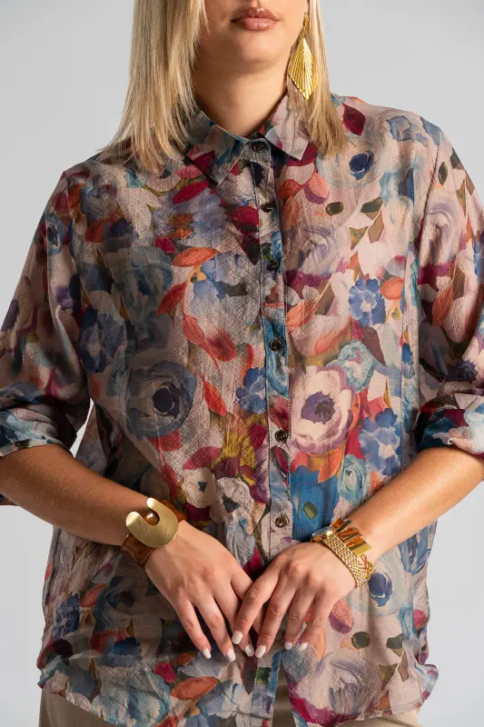 Cotton Floral Shirt