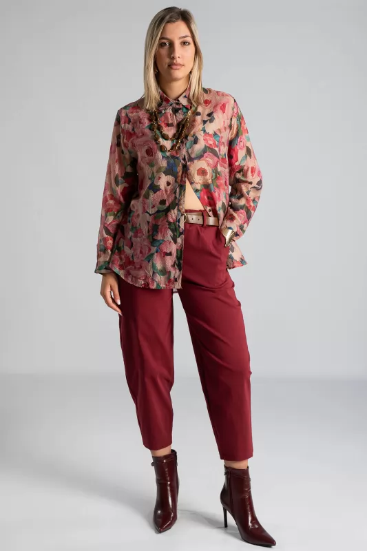 Πουκάμισο Βαμβακερό Floral