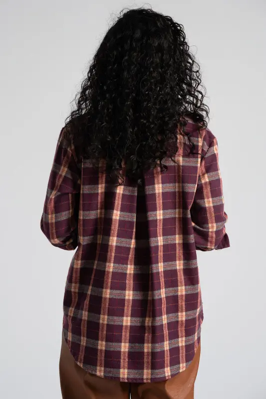 Shirt Cotton Checkered 