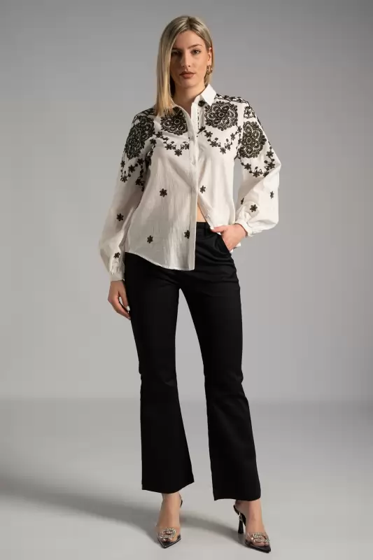 Shirt Cotton Embroidery