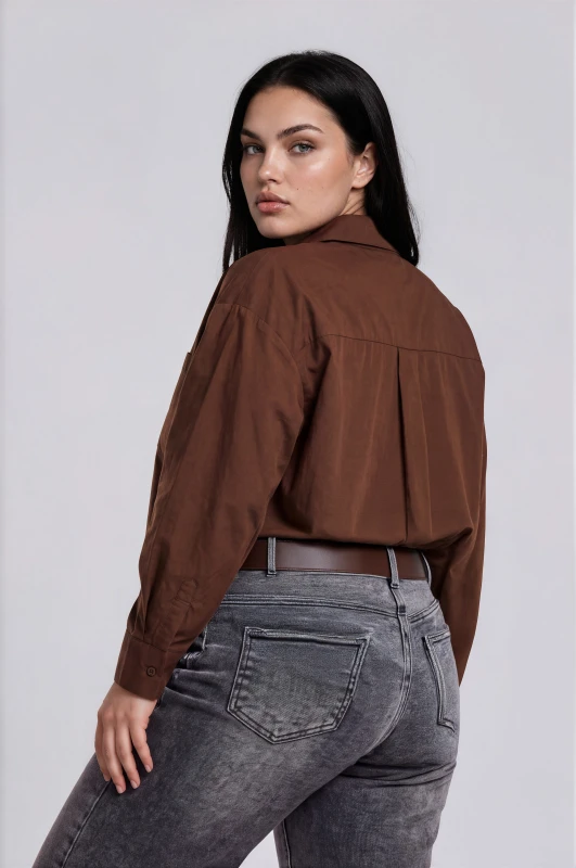 Πουκάμισο Βαμβακερό Oversized