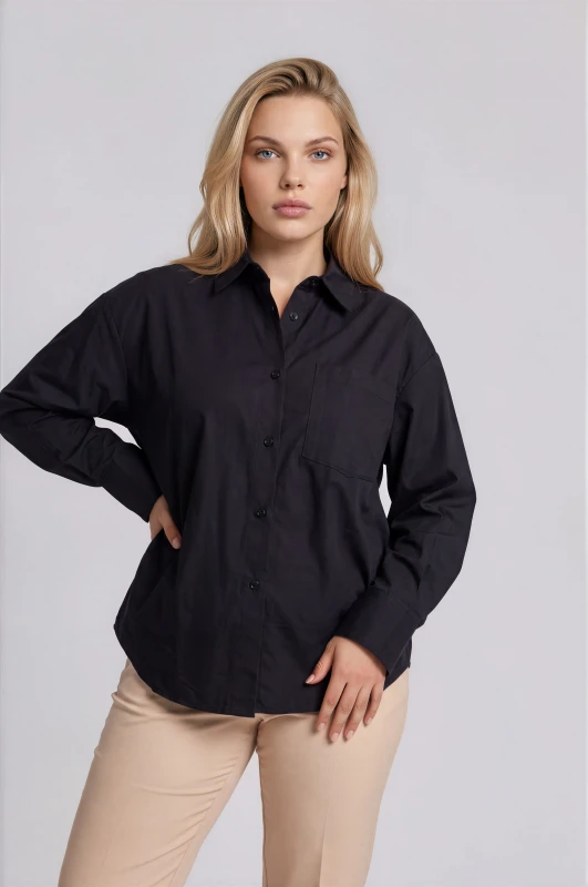 Πουκάμισο Βαμβακερό Oversized