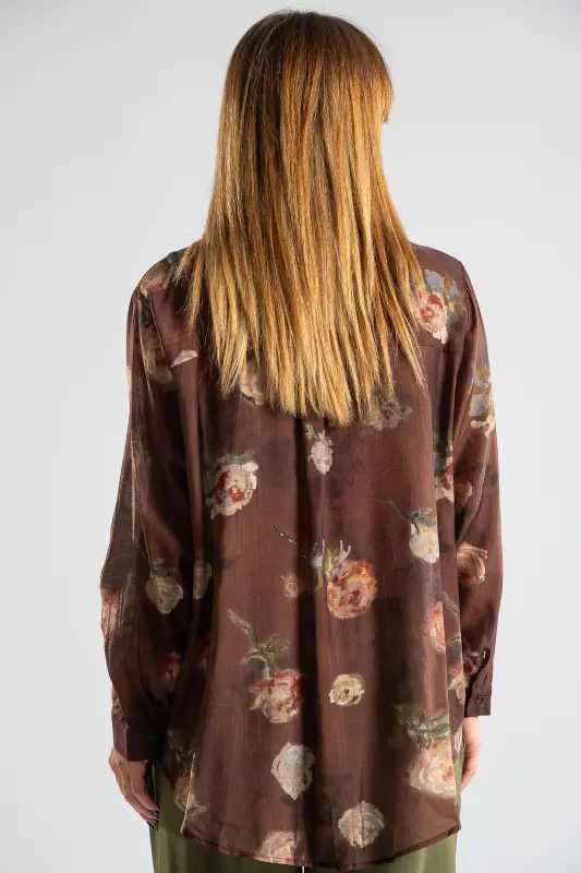 Cotton Shirt Roses