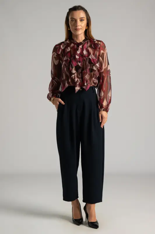 Πουκάμισο Βολάν Paisley