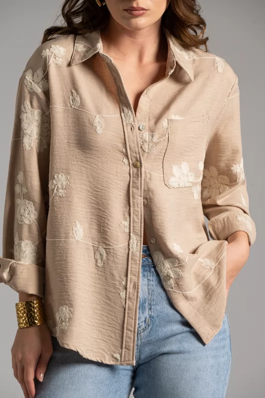 Shirt Fabric Embroidery