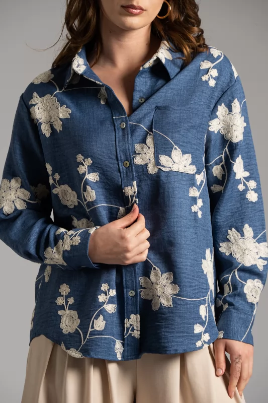 Shirt Fabric Embroidery