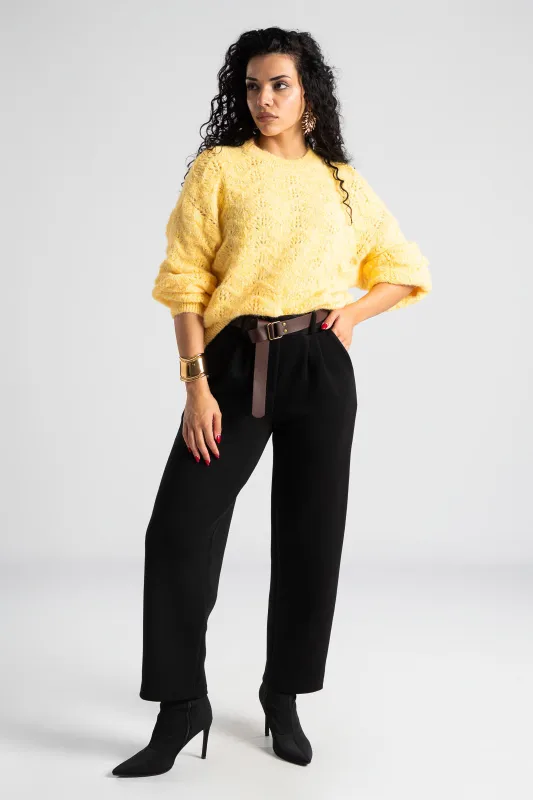 Πουλόβερ Διάτρητο Εξωτερικές Ραφές