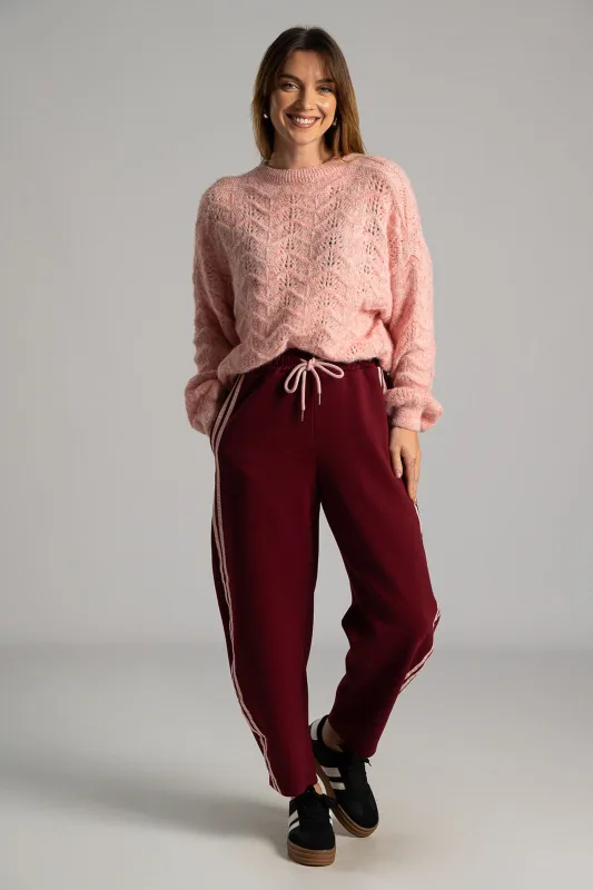 Πουλόβερ Διάτρητο Εξωτερικές Ραφές