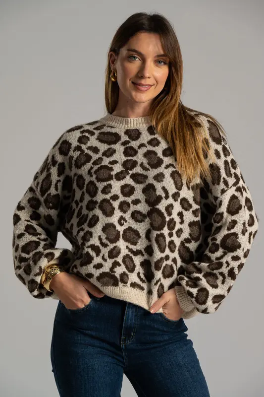 Leopard Sweater 