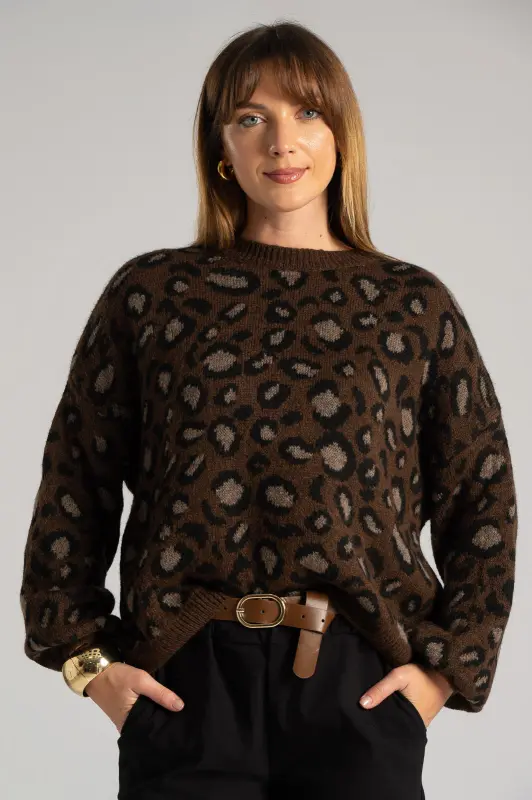 Leopard Sweater 