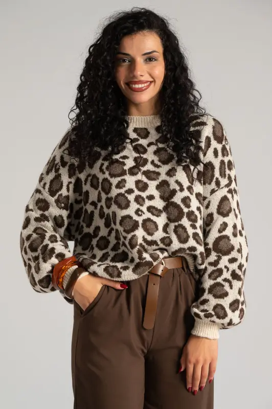 Leopard Sweater 
