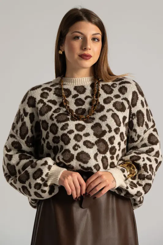 Leopard Sweater 