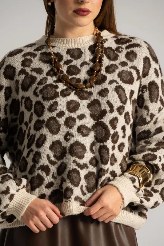 Πουλόβερ Leopard