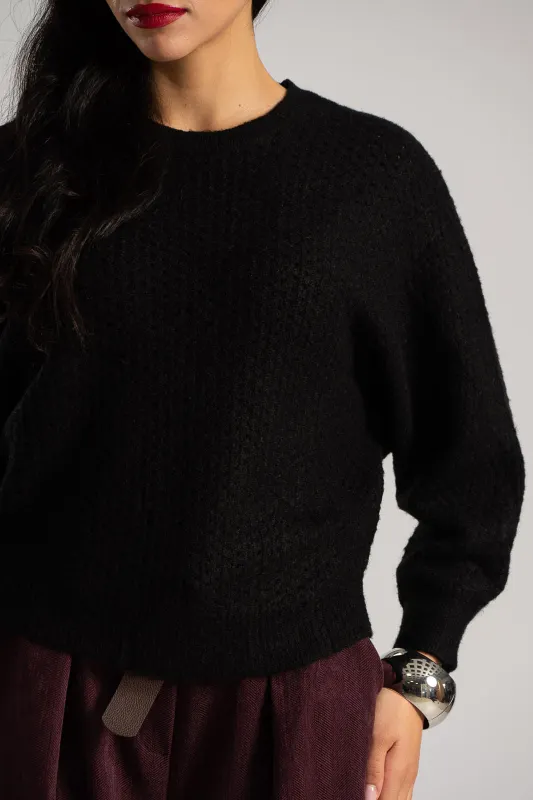 Πουλόβερ Νυχτερίδα Διάτρητο