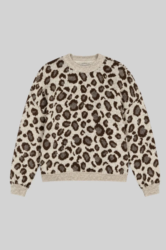 Πουλόβερ Πλεκτό Leopard