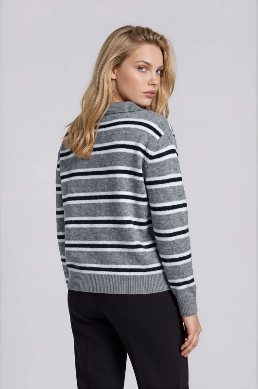 Sweater Polo Striped 
