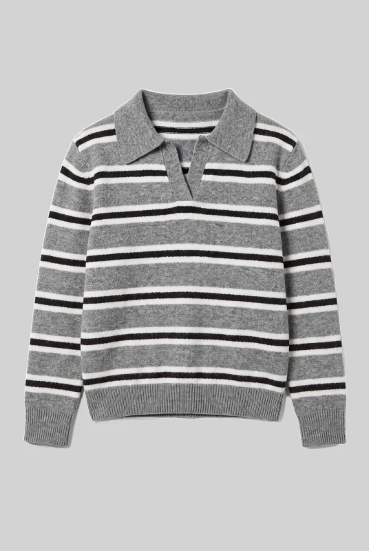 Sweater Polo Striped 