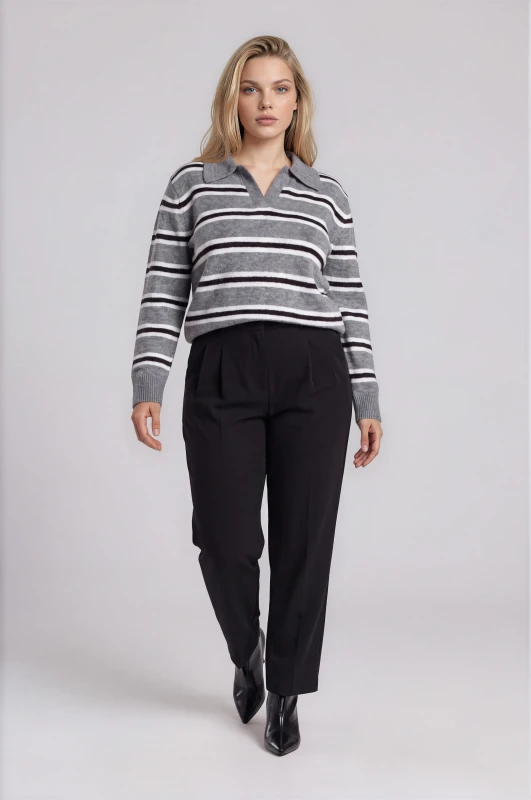 Sweater Polo Striped 