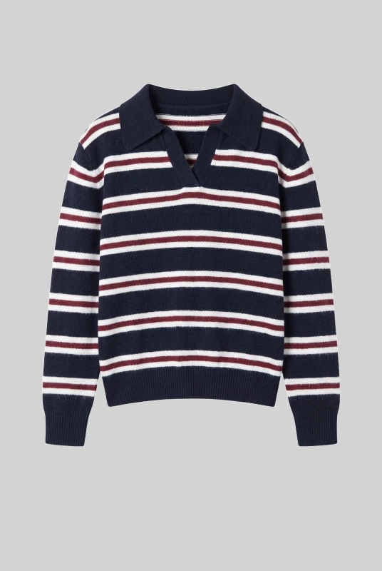 Sweater Polo Striped 