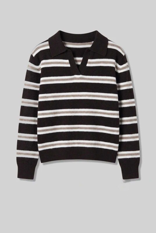 Sweater Polo Striped 