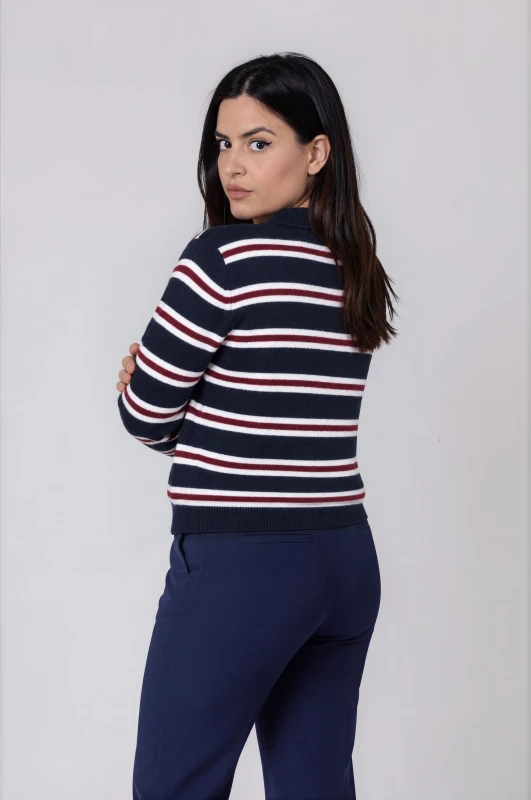 Sweater Polo Striped 