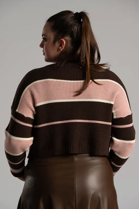 Πουλόβερ Rib Ριγέ