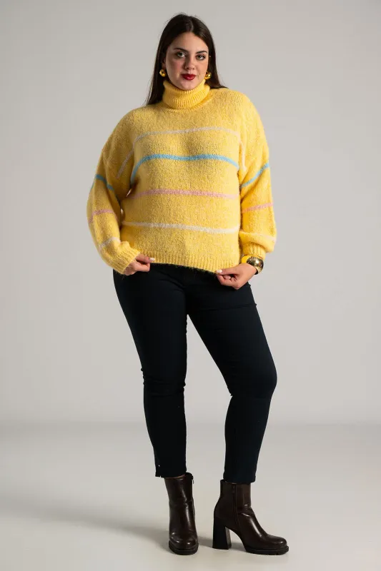Πουλόβερ Ζιβάγκο Χρωματιστές Ρίγες