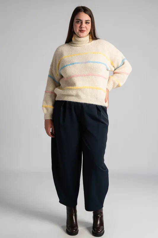 Πουλόβερ Ζιβάγκο Χρωματιστές Ρίγες