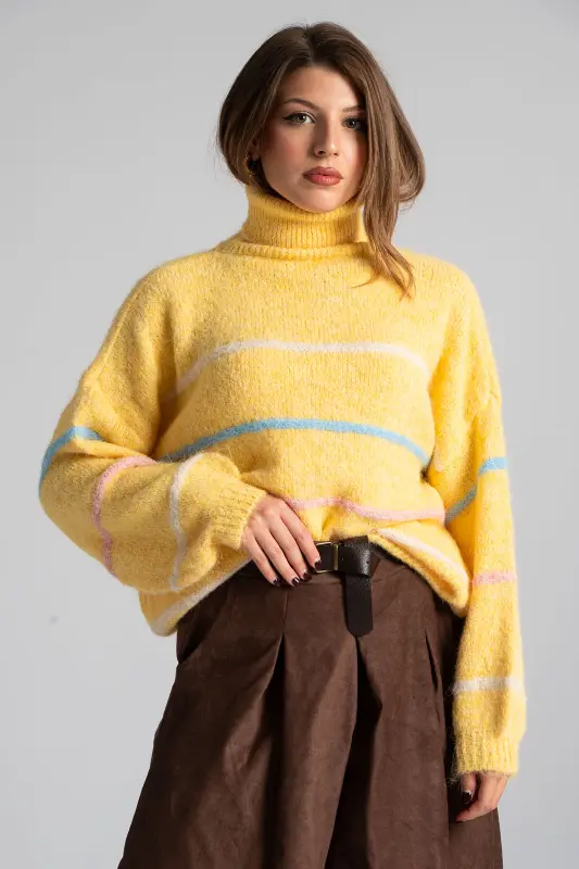 Πουλόβερ Ζιβάγκο Χρωματιστές Ρίγες