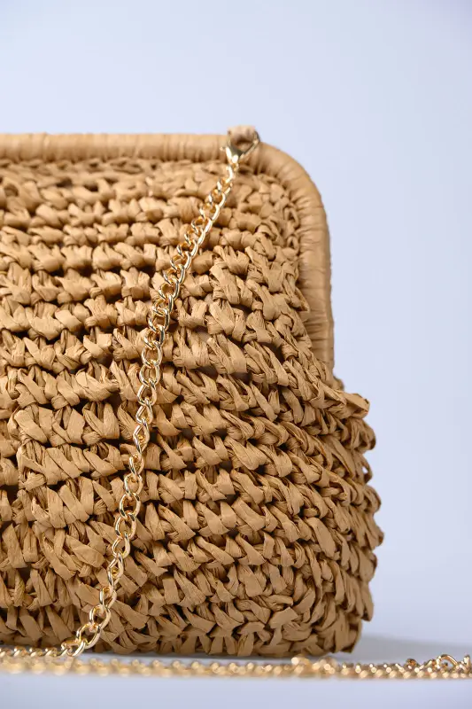 Breada Raffia Clutch