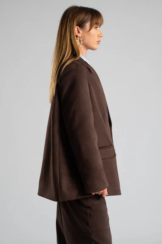 Σακάκι Blazer Σουέτ
