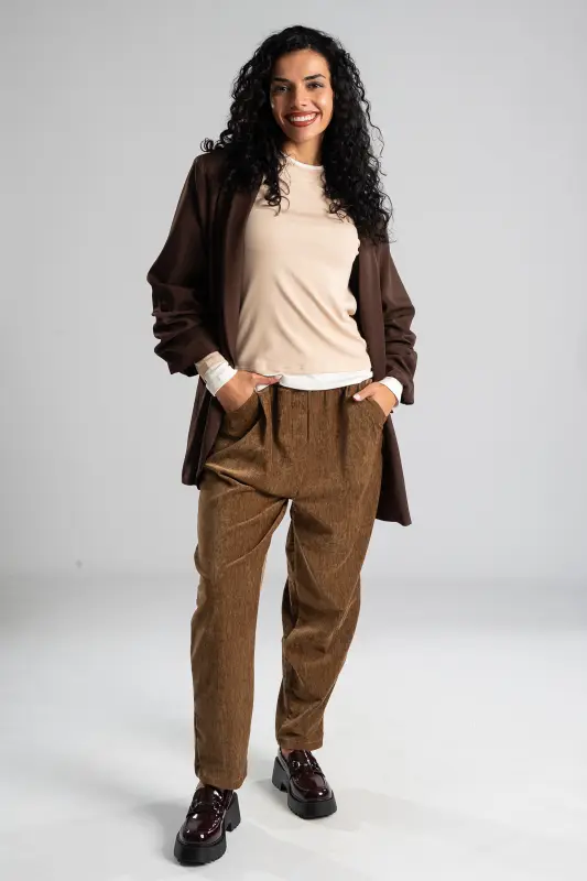 Casual Blazer Ruffle