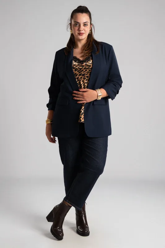 Casual Blazer Ruffle