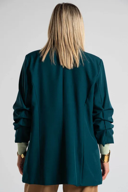 Casual Blazer Ruffle