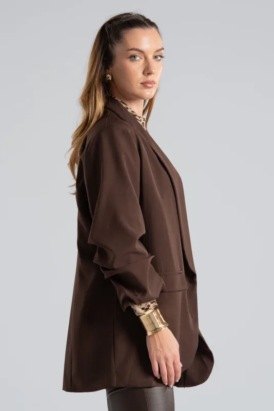 Casual Blazer Ruffle