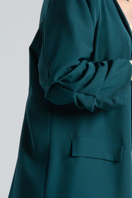 Casual Blazer Ruffle