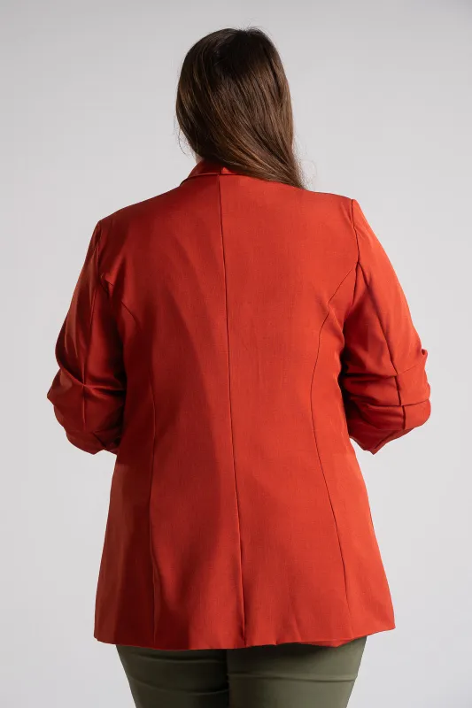 Casual Blazer Ruffle