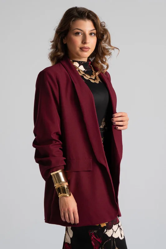 Casual Blazer Ruffle