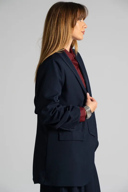 Casual Blazer Ruffle