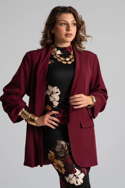 Casual Blazer Ruffle