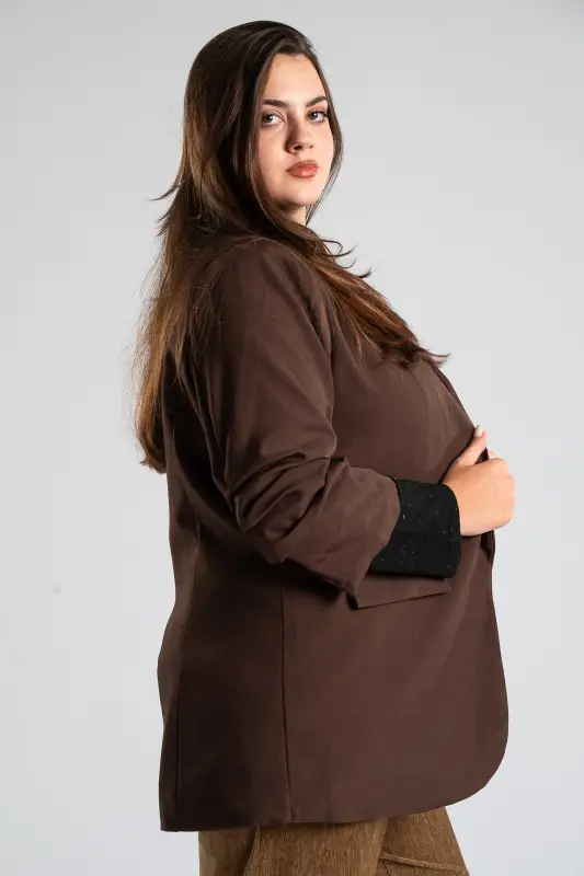 Casual Blazer Ruffle